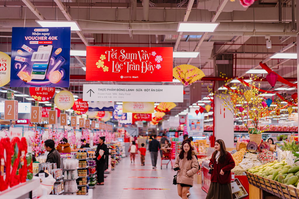 Sự thuận tiện khi mua sắm online tại siêu thị Lotte Mart